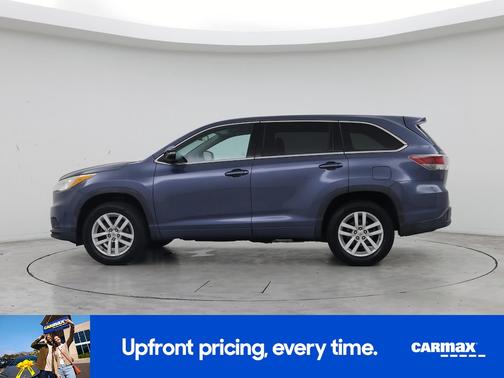 Blue 2014 Toyota Highlander LE