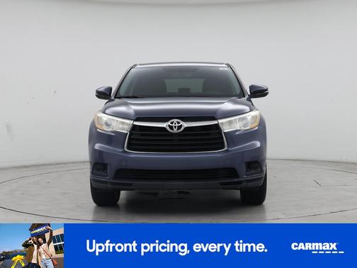 Blue 2014 Toyota Highlander LE