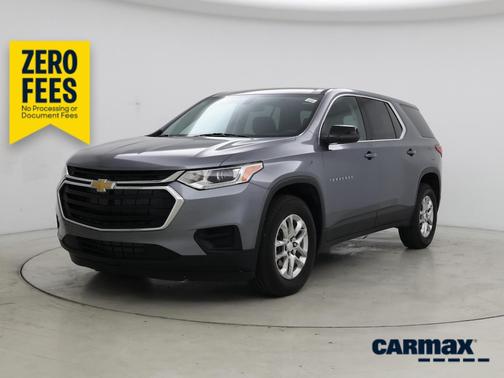 Gray 2021 Chevrolet Traverse LS