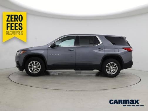 Gray 2021 Chevrolet Traverse LS