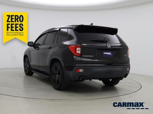 Black 2019 Honda Passport Sport