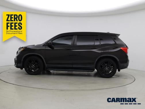 Black 2019 Honda Passport Sport