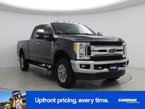 Gray 2017 Ford F-350 Lariat