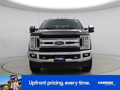 Gray 2017 Ford F-350 Lariat