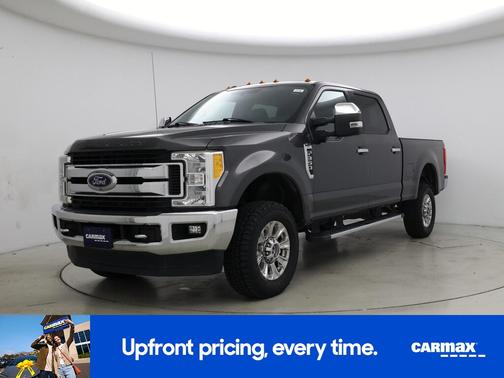 Gray 2017 Ford F-350 Lariat