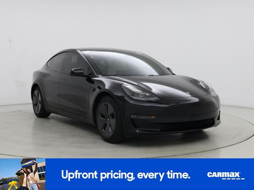 Black 2021 Tesla Model 3 Standard Range Plus