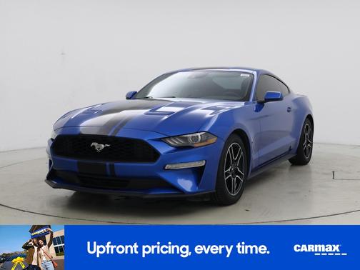 Blue 2021 Ford Mustang Ecoboost