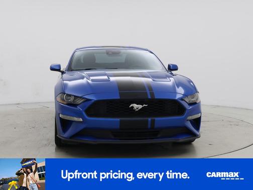Blue 2021 Ford Mustang Ecoboost