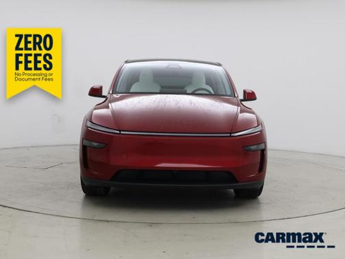 Red 2026 Tesla Model Y Long Range