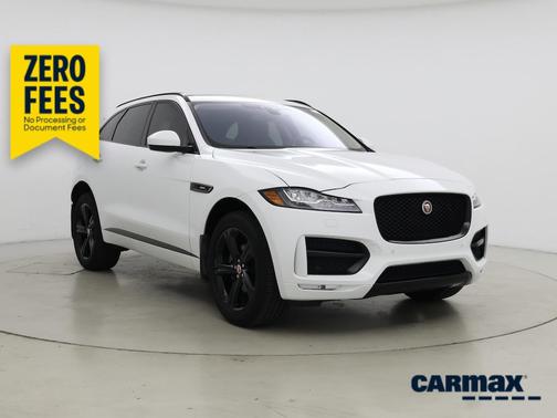White 2018 Jaguar F-PACE R-Sport