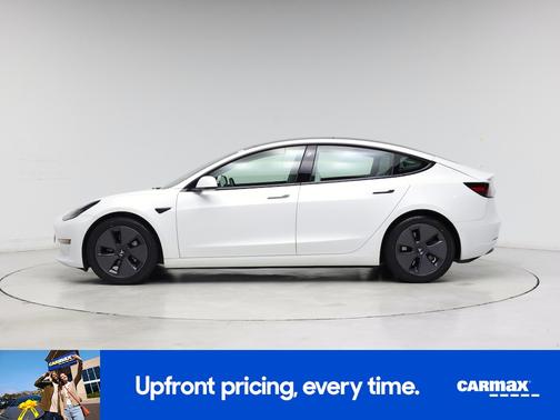 White 2021 Tesla Model 3 Long Range