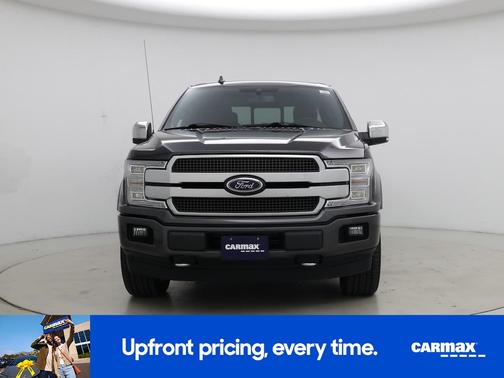 Gray 2018 Ford F-150 Platinum