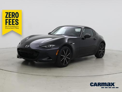 Black 2025 Mazda MX-5 Miata RF Grand Touring