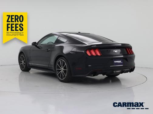 Black 2016 Ford Mustang Ecoboost Premium