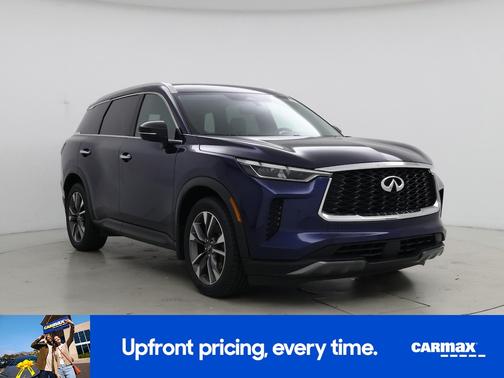 Blue 2022 INFINITI QX60 Luxe