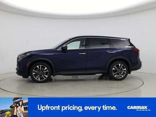 Blue 2022 INFINITI QX60 Luxe