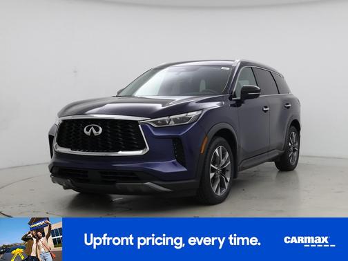 Blue 2022 INFINITI QX60 Luxe