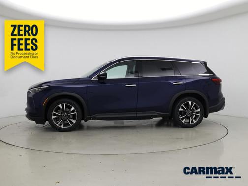 Blue 2022 INFINITI QX60 Luxe