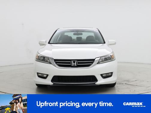 White 2015 Honda Accord EX-L