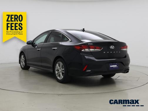 Black 2018 Hyundai SONATA SEL
