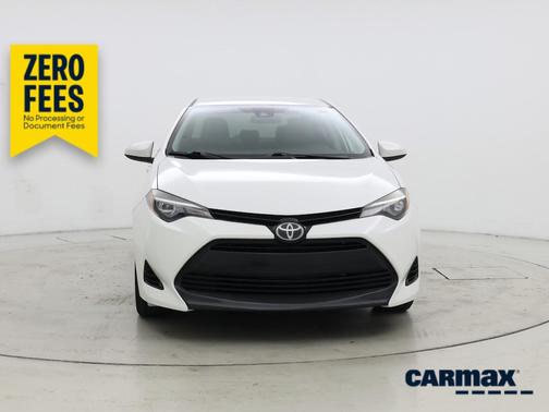 White 2017 Toyota Corolla LE