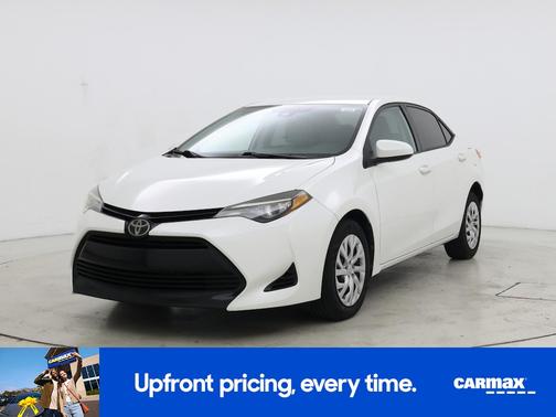 White 2017 Toyota Corolla LE