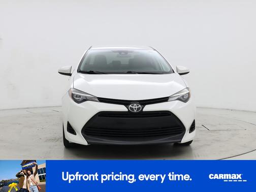 White 2017 Toyota Corolla LE