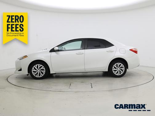 White 2017 Toyota Corolla LE