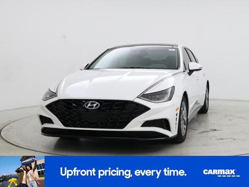 White 2021 Hyundai SONATA SEL