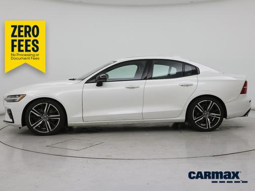 White 2019 Volvo S60 T6 R-Design