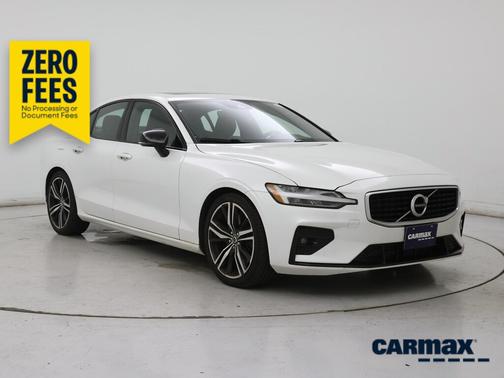 White 2019 Volvo S60 T6 R-Design