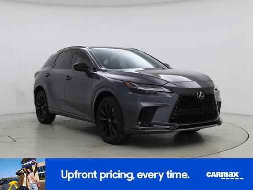 Gray 2024 Lexus RX 500h F-Sport Performance