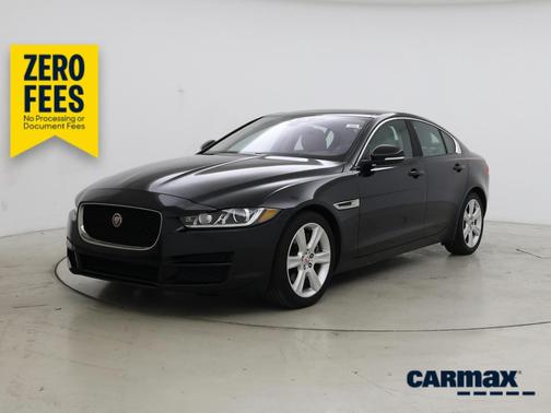Black 2018 Jaguar XE Premium