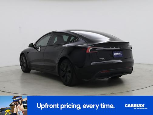 Black 2025 Tesla Model 3 Long Range