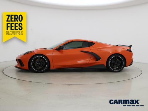 Orange 2020 Chevrolet Corvette Stingray 2LT