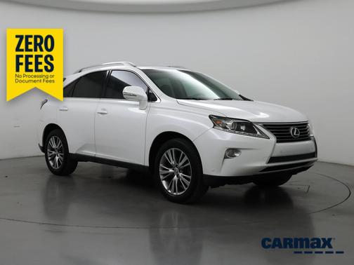 White 2014 Lexus RX 350