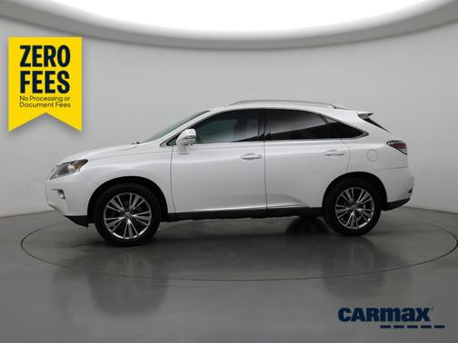 White 2014 Lexus RX 350