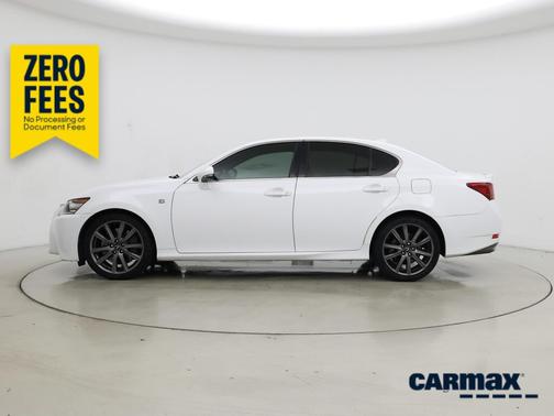 White 2015 Lexus GS 350