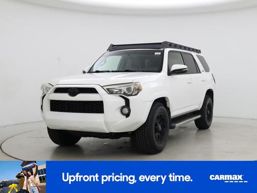 White 2018 Toyota 4Runner SR5 Premium