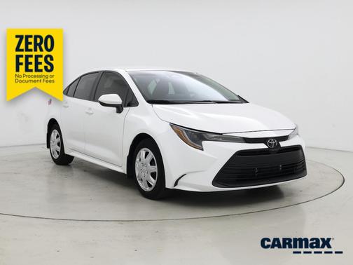 White 2025 Toyota Corolla LE