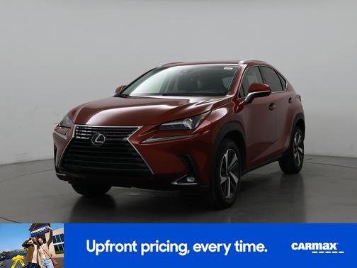 Red 2018 Lexus NX 300