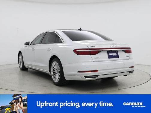 White 2020 Audi A8 L
