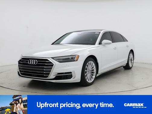 White 2020 Audi A8 L
