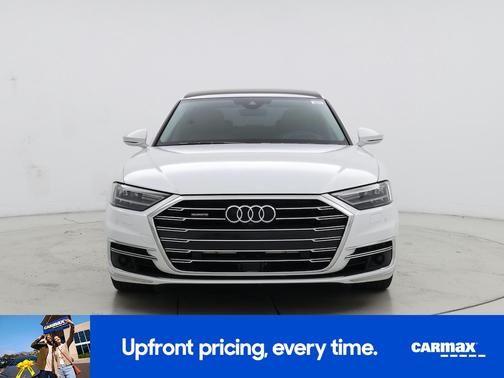 White 2020 Audi A8 L