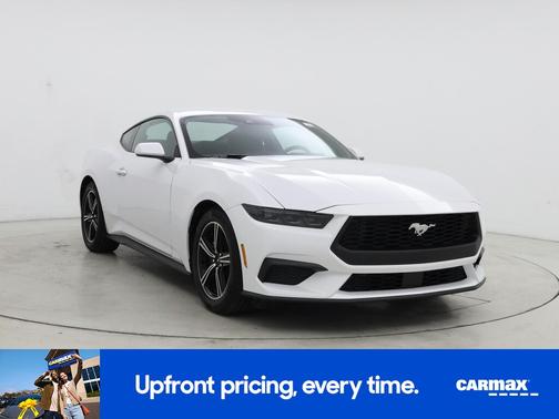 White 2025 Ford Mustang Ecoboost