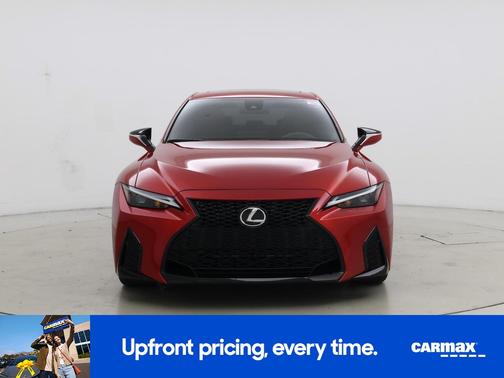 Red 2024 Lexus IS 350 F-SPORT Design