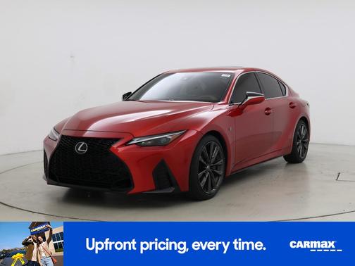 Red 2024 Lexus IS 350 F-SPORT Design
