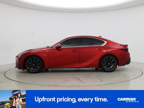 Red 2024 Lexus IS 350 F-SPORT Design
