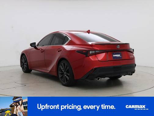 Red 2024 Lexus IS 350 F-SPORT Design
