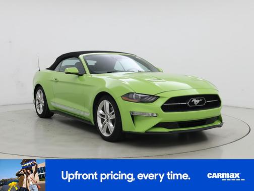 Green 2020 Ford Mustang Ecoboost Premium